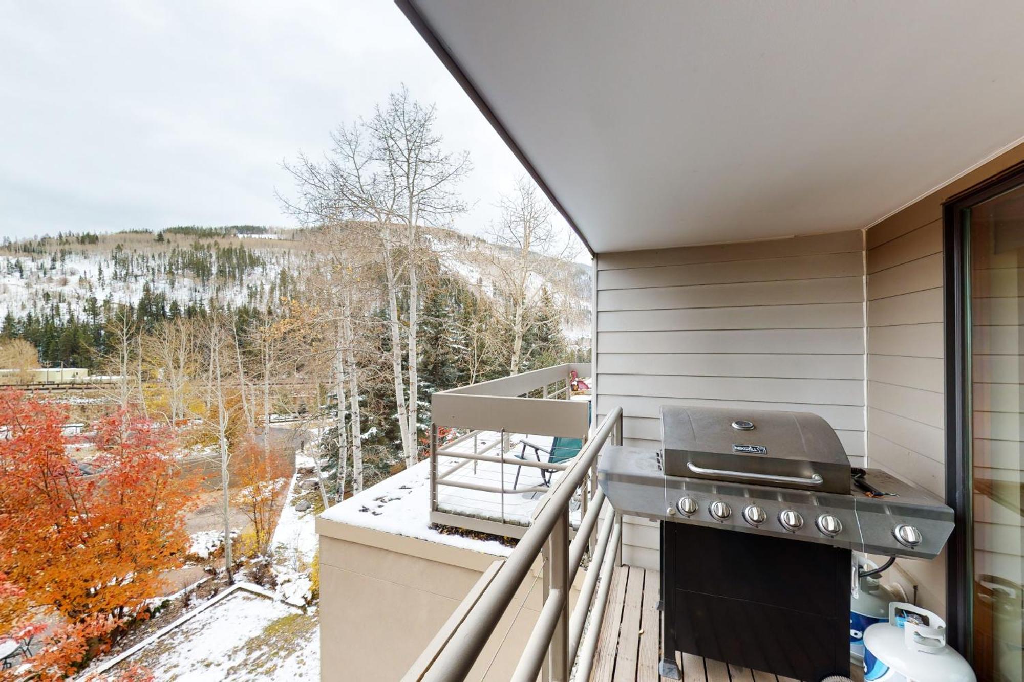 Sky Blue Skis Vail Rom bilde